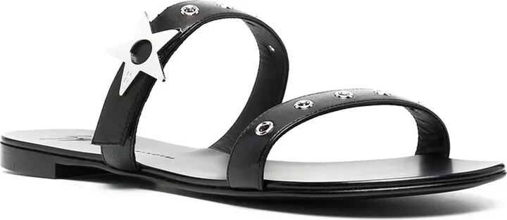 Star-Embellishment Flat Sandals - Image 2