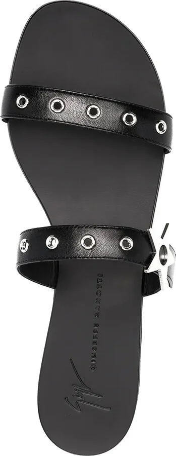 Star-Embellishment Flat Sandals - Image 4
