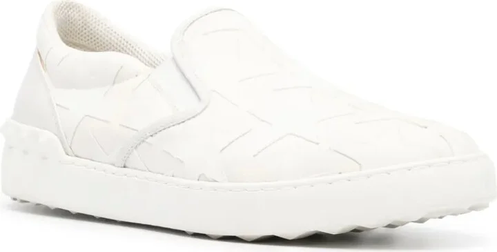 Star-Jacquard Canvas Sneakers - Image 2