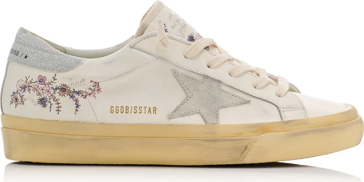 Star Leather SneakersGoose