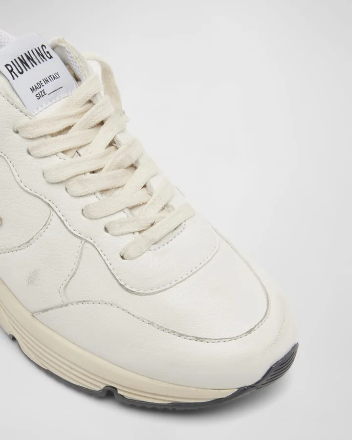Star Nappa Leather Running Sneakers - Image 2