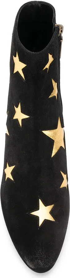 Star-Patch Ankle Boots - Image 4
