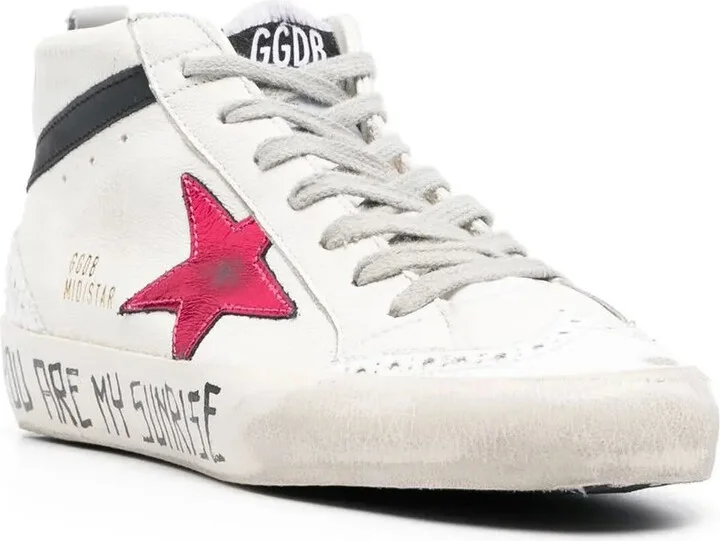 Star-Patch Hi-Top Sneakers - Image 2