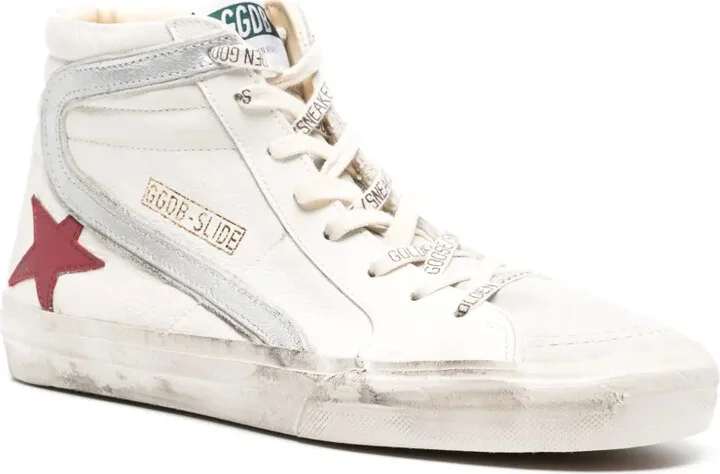 Star-Patch Lace-Up Sneakers - Image 2