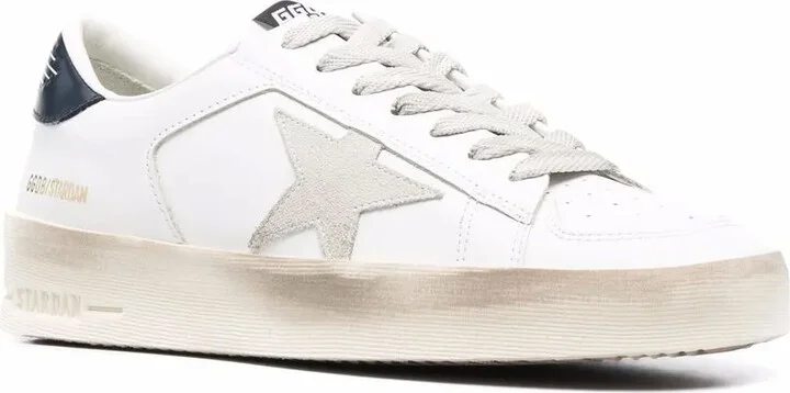 Star-Patch Lace-Up Sneakers - Image 2