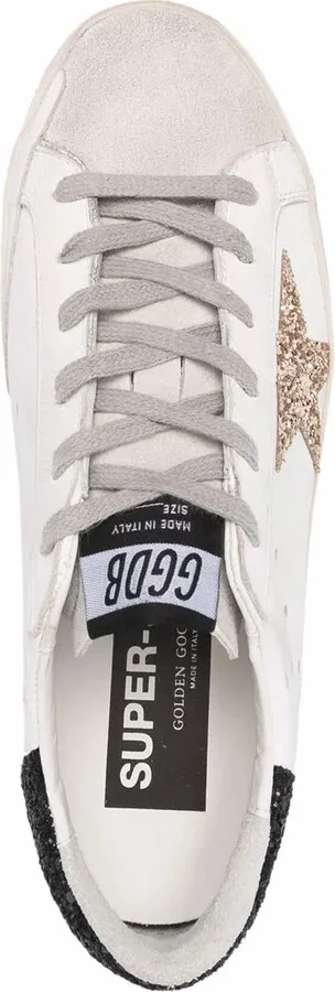 Star-Patch Lace-Up Sneakers - Image 4