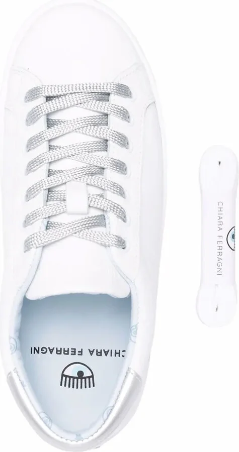 Star-Patch Lace-Up Sneakers - Image 4