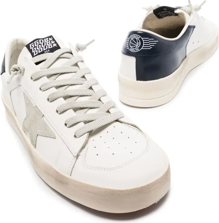 Star-Patch Lace-Up Sneakers - Image 2