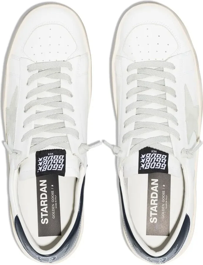 Star-Patch Lace-Up Sneakers - Image 4