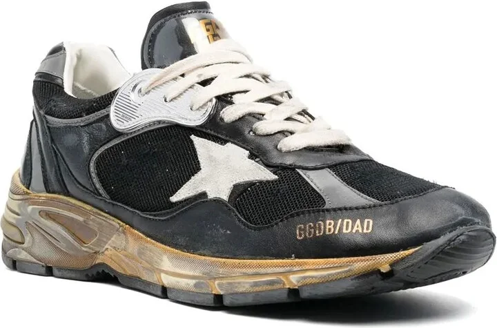 Star-Patch Lace-Up Sneakers - Image 2