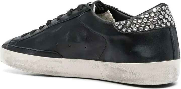 Star-Patch Lace-Up Sneakers - Image 3