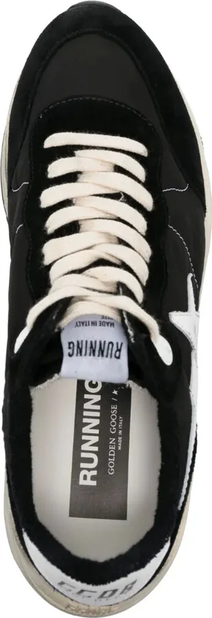 Star-Patch Lace-Up Sneakers - Image 4