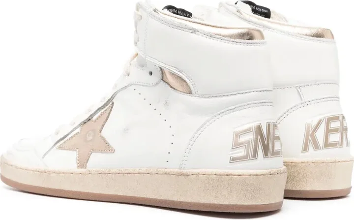 Star-Patch Lace-Up Sneakers - Image 3