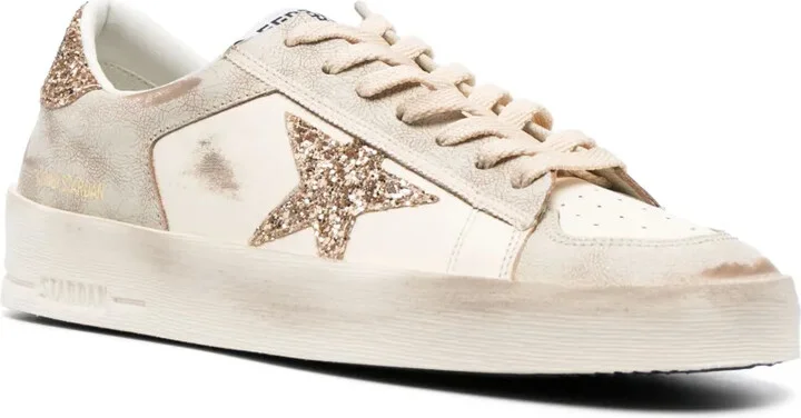 Star-Patch Lace-Up Sneakers - Image 2