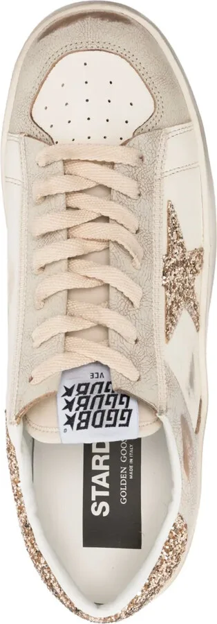 Star-Patch Lace-Up Sneakers - Image 4