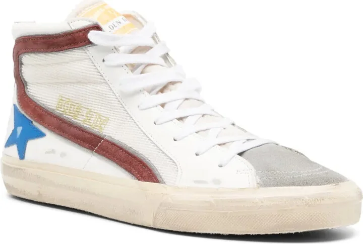 Star-Patch Lace-Up Sneakers - Image 2