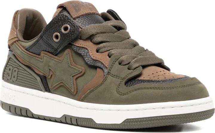 Star-Patch Lace-Up Trainer - Image 2