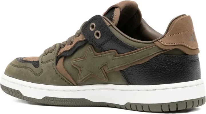 Star-Patch Lace-Up Trainer - Image 3