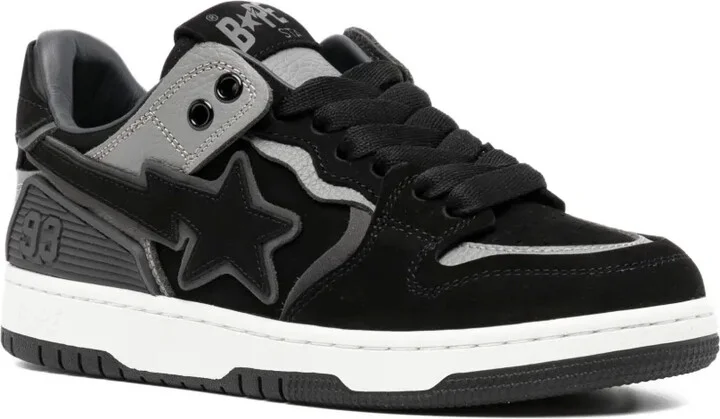 Star-Patch Lace-Up Trainer - Image 2