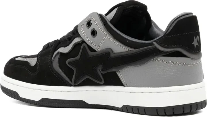 Star-Patch Lace-Up Trainer - Image 3