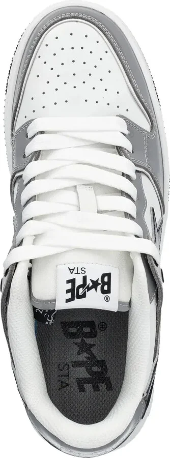 Star-Patch Leather Sneakers - Image 4
