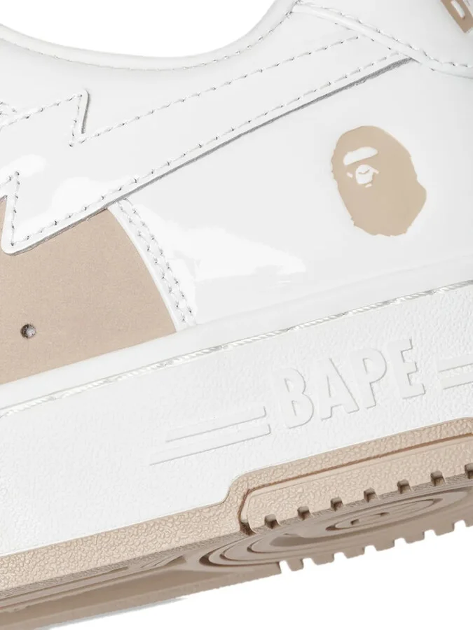 Star-Patch Leather Sneakers - Image 5