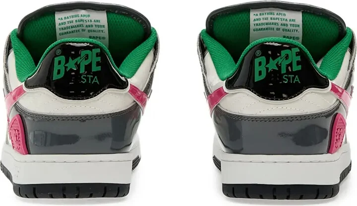 Star-Patch Leather Trainers - Image 4