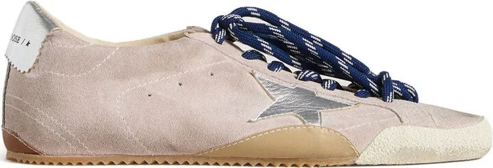 Star-Patch Low-Top Sneakers