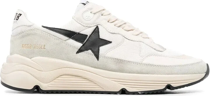 Star-Patch Low-Top Sneakers