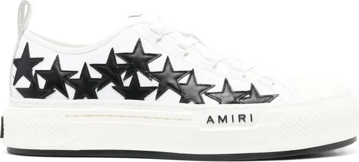 Star-Patch Low-Top Sneakers