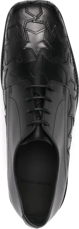 Star-patches Derby shoes - Image 4