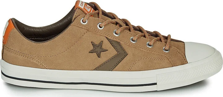 Star Player OX Teak & Dark Mushroom Low Top Sneakers