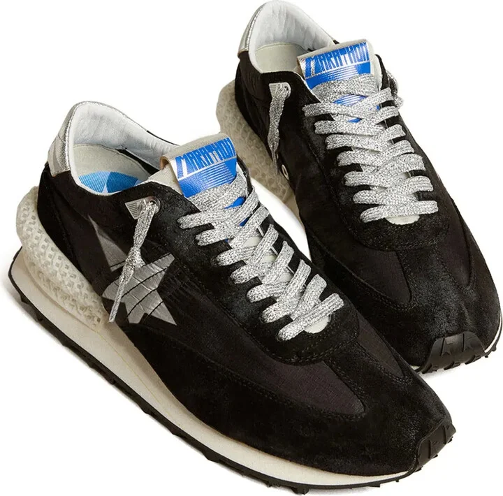 Star-Print Lace-Up Sneakers - Image 2