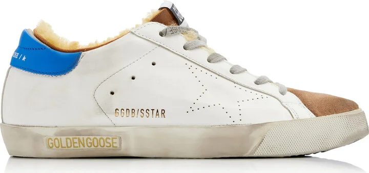 Star Skate Leather SneakersGoose