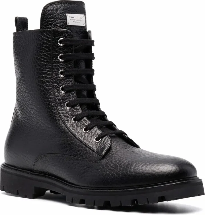 Star-Studded Leather Boots - Image 2