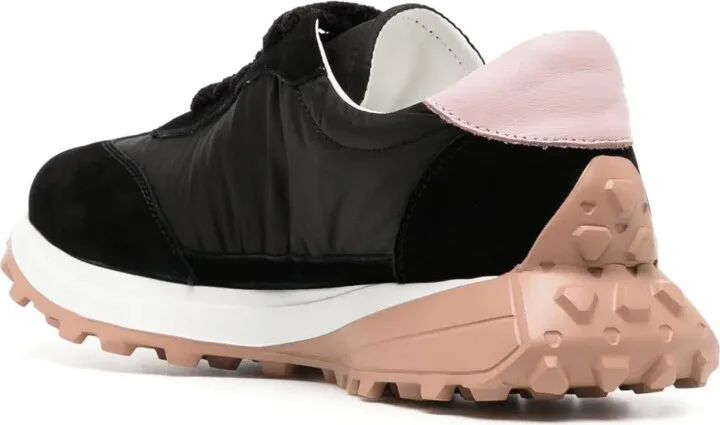 Star suede-trimmed sneakers - Image 3
