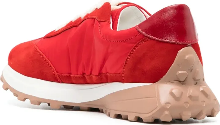 Star suede-trimmed sneakers - Image 3