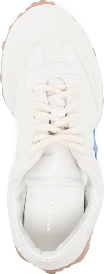 Star suede-trimmed sneakers - Image 4