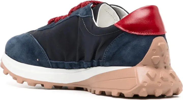 Star suede-trimmed sneakers - Image 3