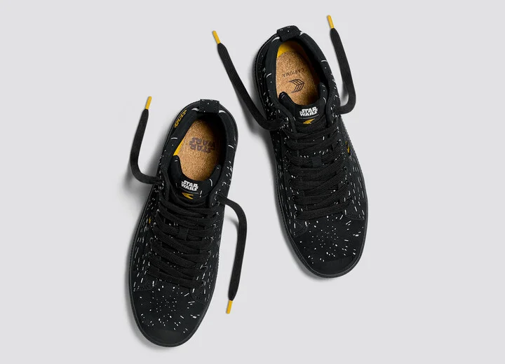 STAR WARS OCA High Black Suede Light Speed Graphic Print Sneaker Men - Image 7