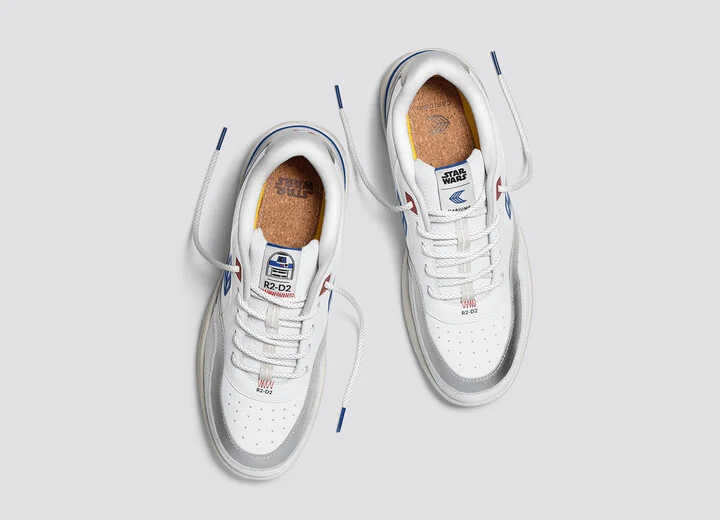 STAR WARS UBA White Leather R2-D2 Blue Logo Sneaker Men - Image 7