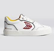 STAR WARS VALLELY White Leather Fighter Pilot Red Logo Sneaker Men - Image 9