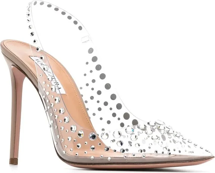 Starburst 105mm pointed-toe pumps - Image 2