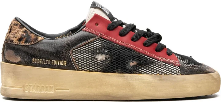Stardan "Black/Red/Leopard/Brown" sneakers