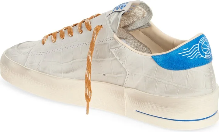 Stardan Croc Embossed Sneaker - Image 2