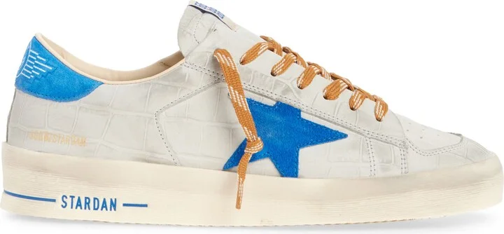 Stardan Croc Embossed Sneaker - Image 3