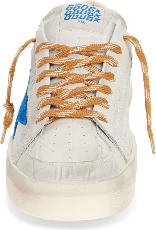 Stardan Croc Embossed Sneaker - Image 4