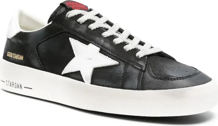 Stardan distressed leather sneakers - Image 2