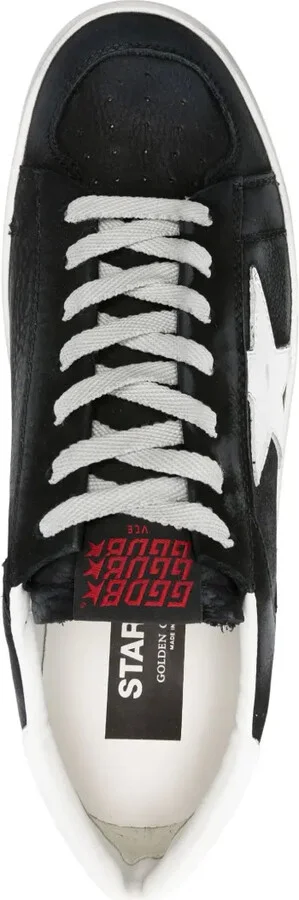Stardan distressed leather sneakers - Image 4