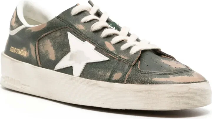 Stardan distressed leather sneakers - Image 2